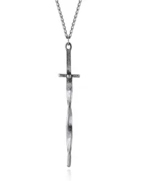 Anhänger Halskettenspiel Dark Souls Firelink Coiled Sword Charm Halskette Blume des Lebens für Frauen Schmuck Accessoires Pendant3981977
