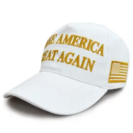 2024 Trump New Baseball Cross Border Vendita calda US Elezione ricamata per la lingua di anatra di protezione solare e cappello da sole 0524