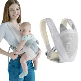 Carriers Slings Backpacks Baby carrier sling packaging newborn kangaroo backpack with multifunctional outdoor travel accessories for young children Y240514