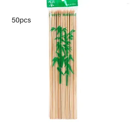 Tools 4.0mm 50cm Disposable Outdoor Barbecued Mutton Kebabs Spicy Pot Stick - 50 Piece
