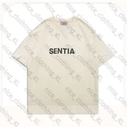 EssentialSclothing Designer T Shirts 2024 Fashion Streetwear Mens masculinos Tops EssentShirt Short Sett Unisex Sports Algodão curta de manga curta 879