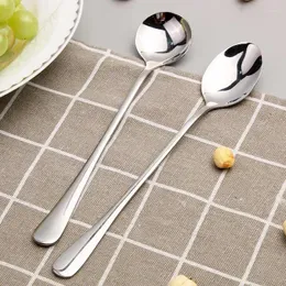 Кофе Scoops из нержавеющей стали с длинной ручкой Spoon Western Dessert Kitchen Tools Морош