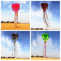 Octopus Kites Giocattoli volanti per bambini aquiloni da colorare di aquiloni gonfiabili Kite giocattoli per esterni di aquiloni di aquiloni 240514 240514