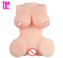 YUELV Male Masturbator Sex Doll For Men With Breast And Pussy Virgin Big Ass With Artificial Vagina Anal Masturbation Adult Sex To9708220