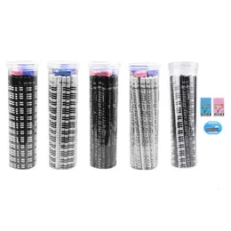 Kalemler Toptan 36pcs Müzikal Not Pen 2B Standart Piyano Notları Yazmak Ding Aracı Kırtasiye Okulu Öğrenci Hediyesi 240304 Bırak Delif DHA7Q