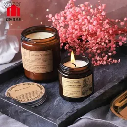 Candele profumate candele di cera profumata senza fumo candele di soia fragranti terapia aromaterapica regali di compleanno del matrimonio 2024 decorazione per la casa di Natale WX