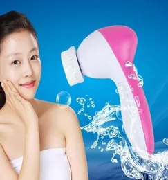 5 in 1 electric face washer facial pore cleaner body cleansing massage mini skin beauty massage brush39514799883454