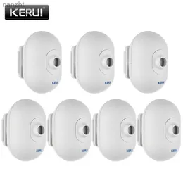 알람 시스템 Kerui 7pcs P861 모션 탐지기 가정 안전 야외 방수 PIR 모션 센서 차량 차고 Bergra 알람 시스템 WX