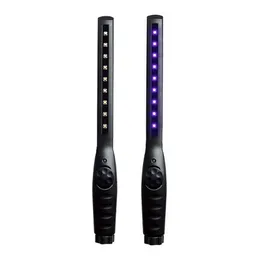 Handhållen UVC Desinfektion Stick uppladdningsbar LED -sterilisator Wand UV Germicidal Lamp Germs Bakterier Killer Desinfection Light 270nm