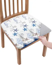 Coperture per sedie Ocean Starfish Coral Bhive Cush Cushion Custing Cover Cover Cover coprille per la casa El Banquet soggiorno