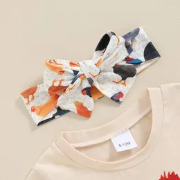 衣料品セット幼児の女の女の子の農場衣装無料レンジ半袖クルーネックTシャツチキンプリントフレアパンツセットサマー服
