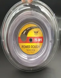Luxilon Quality Alu Power Brand Rough Kelist Tennis String 200m poliestere 660ft grigio Color2884651