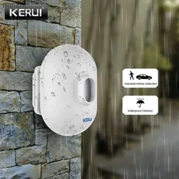 Sistemas de alarme Kerui P861 Mini sensor esportivo à prova d'água PIR Usor usado para alarme de segurança sem fio Kerui e sistema de alarme de ladrão WX