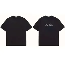 Cole Buxton T Shiirt Мужские футболки Дизайнерский дизайнерский дизайнерский буквы печатные женщины -модчики круглой шею хлопка свободно