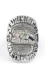 2014 Seattle S E A H A W K S футбольный чемпионат Кольцевой кольцо поклонники сувенирной коллекции подарок на день рождения Рождество2998871