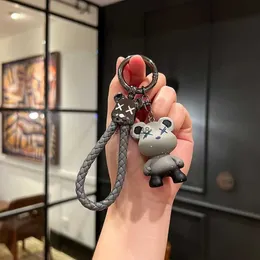 Chameleon Bear Key Chain Suede Chiave Catena Key Chain Female Orso Coppia Coppia Squisita Bag Spedant