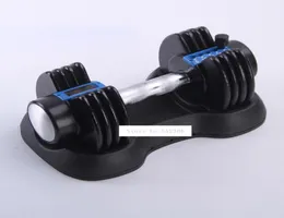 1pc 25lb 조정 가능한 덤벨 빠른 무게 맨 맨 맨 운동 장비 훈련 팔 근육 피트니스 PVC Dumbbell2161982에 조절 가능합니다.