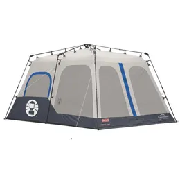 Палатки и укрытия Coleman Camping Tent 8 человек ветрозащитная с использованием технологии Weathertec Double Bloic Set за 60 секунд кв .240511