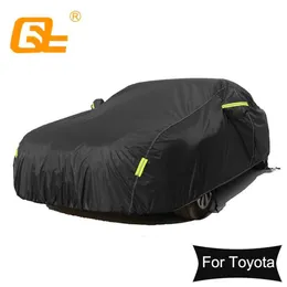 Car Covers Universal Car Covers Full Auot Cover Sun UV Snow Dust Resistant Protection Cover for Toyota Camry Corolla RAV4 Yaris reiz T240509