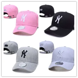 Top Caps 2024 Lüks Kova Şapka Tasarımcısı Kadın Erkek Beyaz Beyzbol Moda Tasarım Beyzbol Kapağı Beyzbol Takımı Mektubu Jakquard Unisex Balıkçılık Mektubu NY