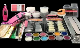 Full Acrylic Set With Acrylic Powder 120ML Liquid Set For Manicure Nail Extension Kit Manicure Nail Glitter Tool Kit8518480