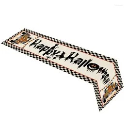 Столетная ткань готическая коллекция бегунов для Хэллоуина Декор отдых кухня столовая топпер с привидениями