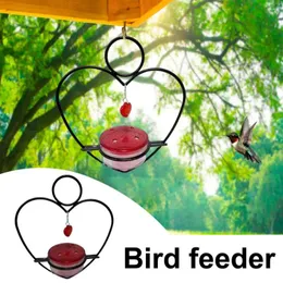 Inne dostawy ptaków Łatwy w użyciu podajnik montowany na ścianie hummingbird wiszący zestaw z metalową ramą dla łatwego
