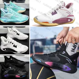 Pro Owen Trendy 5th Generation Basketball Shoes Mens Air Cushion Competition Training Professional Shoe Designer Shoes Student Outdoor Sports Shoes 35-45
