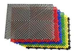 Ковры целые гибкие гаражные плитка по полу 40x40x18см коврик для автомобильной парковки для автомобильной парковки.