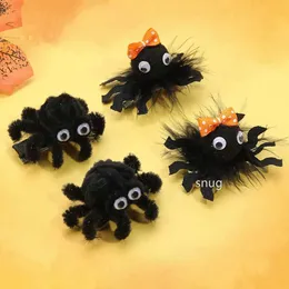 Haarzubehör 2pcs/Set Halloween Spinnen Haarklammern für Baby Girl