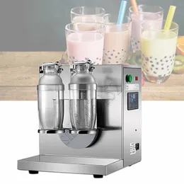 Kommerzieller Milchtee Mixer Doppelkopfmilchshake -Maschine Getränkemixer Mixer Milch Shaker Milchblasenmischmaschine