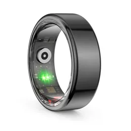 Intelligent R02 NFC Health Platinum Militära ringar Anpassade titan Men Steel for Women Grade Colmi Smart Ring DDMY3C