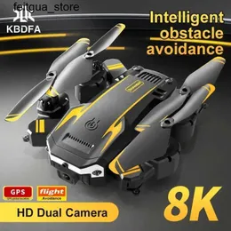 ドローンKBDFA G6ドローン5G 8K高解像度GPSカメラは、四方の障害物を避けていますRCヘリコプターFPVプロフェッショナルフォールド可能な4つのヘリコプター玩具S24513