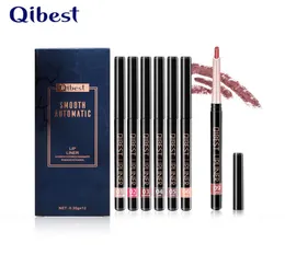 Qi New Lip Liner Pen 12 ColorsSet Professional Lipliner Makeup Makeup Pener Lip Pencil 8074681