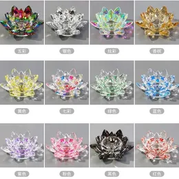 2024 Cross Border Popular Popular Divel Tool ، Illusion Aurora Crystal with Cover ، Whightrency Lotus Glass Washing Cup ، cfor