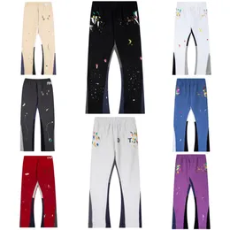 Projektanci GalleryDept Pants Mens Womens Sweatpants Man High Street swobodne luźne spodnie Modne hip-hopowe sportowe spodni jogging