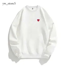 commes des garcon Hoodies Sweatshirts Designer Play Commes Jumpers Des Garcons Letter Embroidery Long Sleeve Pullover Women Red Heart Loose Sweater Clothing 554