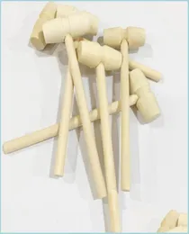 Hammer mini Bolas de martelo de madeira brinquedo de brinquedo Substituição Wood Mallets Crafts 77 G2 Drop Delivery 2022 Home Garden Tools