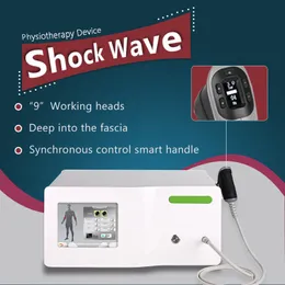 Eswt Professional Shockwave Therapy Machine 10 Bar para lesão esportiva Torno