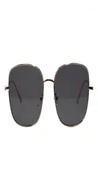 Okulary przeciwsłoneczne Metalowe Squass Meka mała graniczna moda górna fiolet poniżej 6 typów18754249
