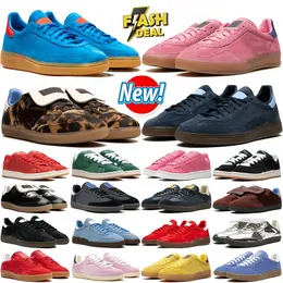 With box Designer Handball Spezial Men Women Casual Shoes Snekers Navy Aluminum Core Scarlet Gum Clear Pink Arctic Night Light Black Yellow