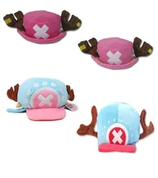 Boinas de anime japonês brinquedo Tony Chopper Cosplay Pluxh Catd Hat