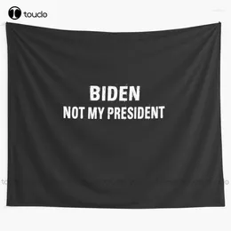 Audio non il mio presidente Joe Biden Ara ad arazzo muro retrò appeso per il soggiorno camera da letto Dorm decorazioni per la casa