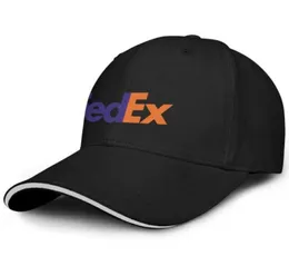 UNISSEX FedEx Federal Express Corporation Logo Moda Sandwich Hat Blank Banect Caminhão de caminhão Gold Gold White Grey Camouflage5180518