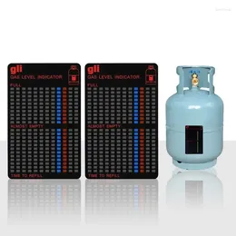 Gastestklistermärke Kapacitetstemperatur Färg Byt termometer Läckagedetektor