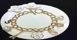 S106 Number 5 Luxury Brand Designer Jewellery Tassels Flowers Jewelry Bracelets Bangles Kpop Jewlery For Women 2104081726349