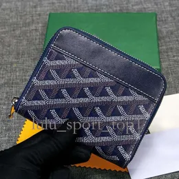 Gouyard Bag Goyaed Bag Luxury Wallet Designer Leather Wallet Goy Mens Women Mini Wallet Card Bag High Quality Coin Purseキーバッグポケットオーガナイザーショートジッパー110