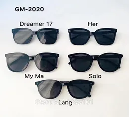 2020 New style Gentle FLATBA Designer Her Myma solo lang sun glasses Vintage Female oculos flat lens sunglasses for men women2360319