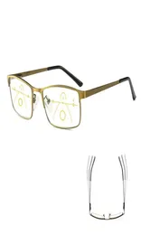 Occhiali da sole maschi vetri di lettura multifocale lettori progressivi occhiali unisex vedi vicino occhialisi 150 20 25 30sunglasses3783232