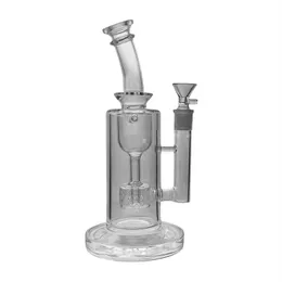 Yüksek kaliteli cam bong, 9.8 inç Boğa Incycler PERC Heady Dab Teçhizatları Sigara